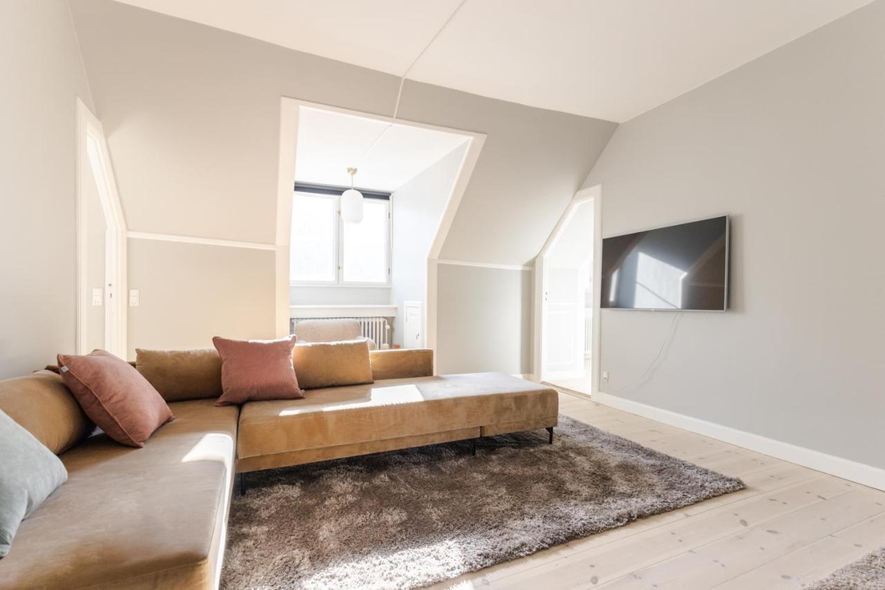 Luxury Apartment W Privat Rooftop Terrace - Cph C Kopenhag Dış mekan fotoğraf