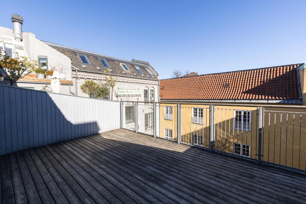 Luxury Apartment W Privat Rooftop Terrace - Cph C Kopenhag Dış mekan fotoğraf