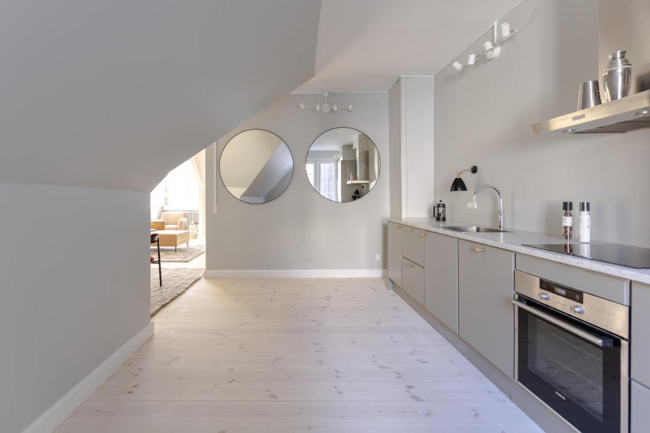 Luxury Apartment W Privat Rooftop Terrace - Cph C Kopenhag Dış mekan fotoğraf
